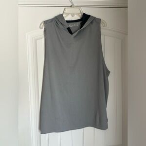 Under Armour training dri fit sleeveless hoodie